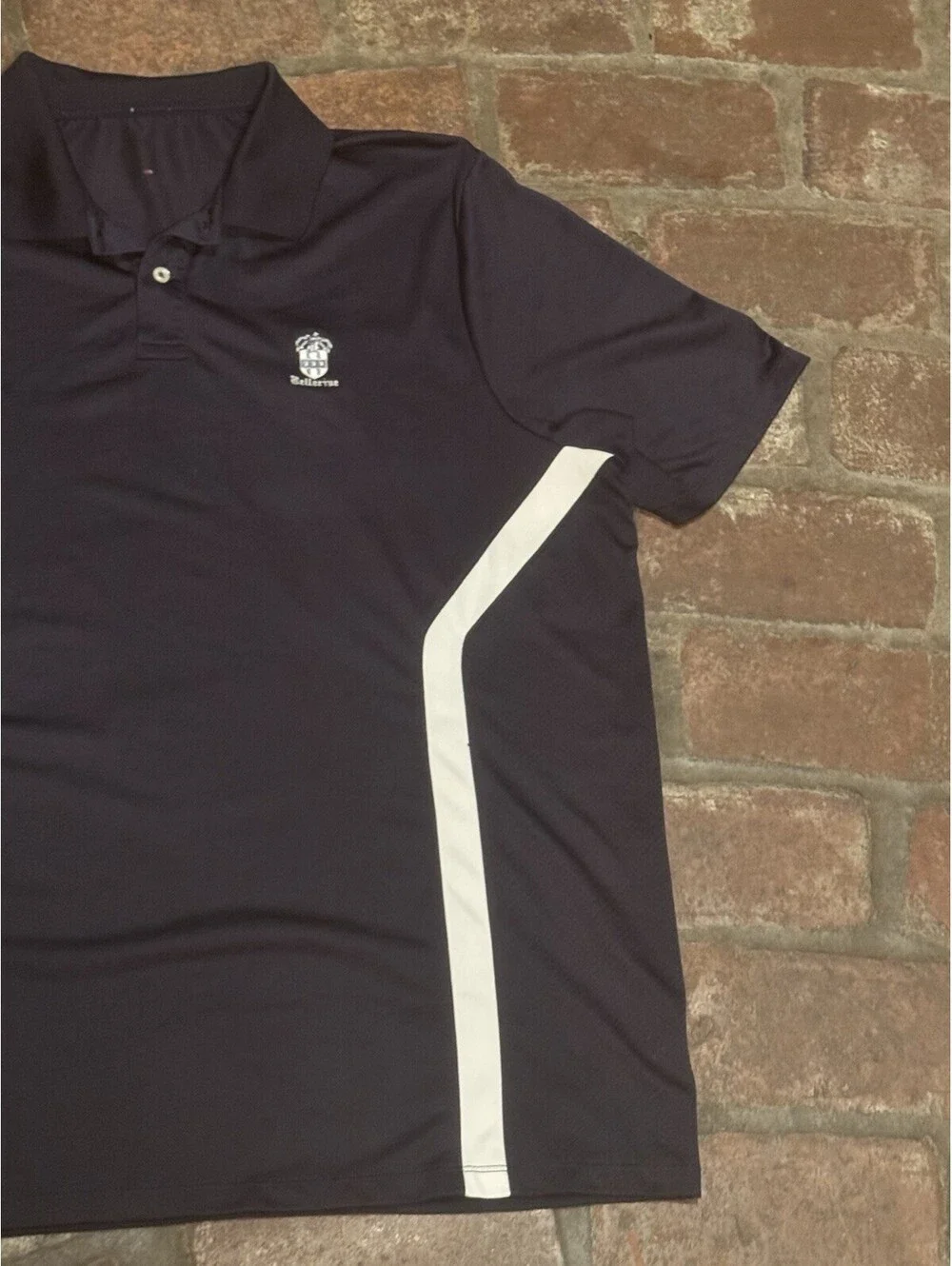 RLX Ralph Lauren Performance Golf Polo Shirt Mens XL Black Bellarive